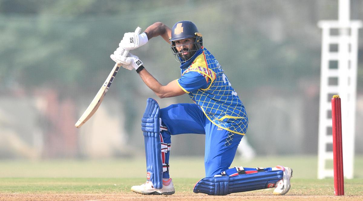 Fifty-over phenom: Padikkal averages an astonishing 82.23 in List-A cricket, but is yet to play an ODI. 