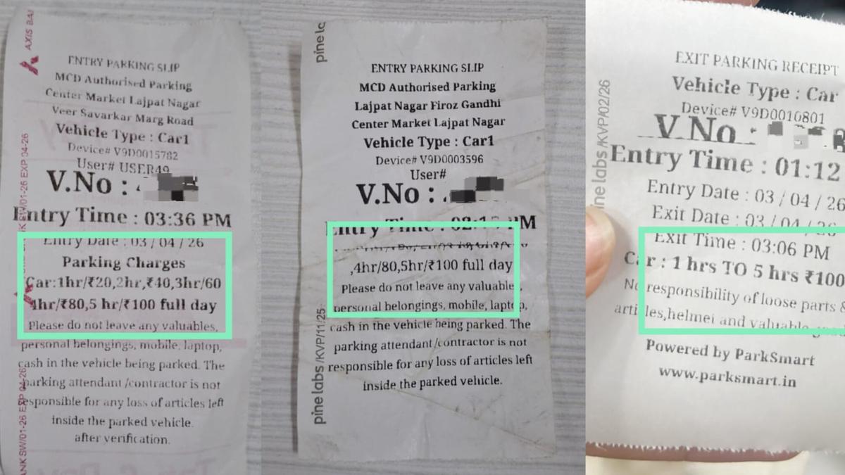 Overcharging, illegal billing rampant at MCD parking lots across Delhi