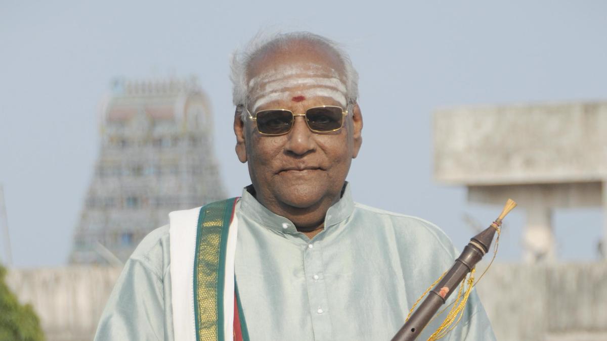 Nagaswaram player S.R.G. Rajanna no more
