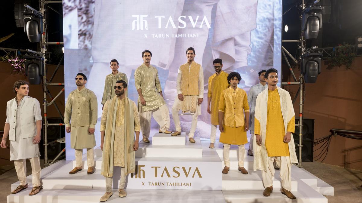 Designer Tarun Tahiliani is reimagining Indian couture through his menswear brand Tasva