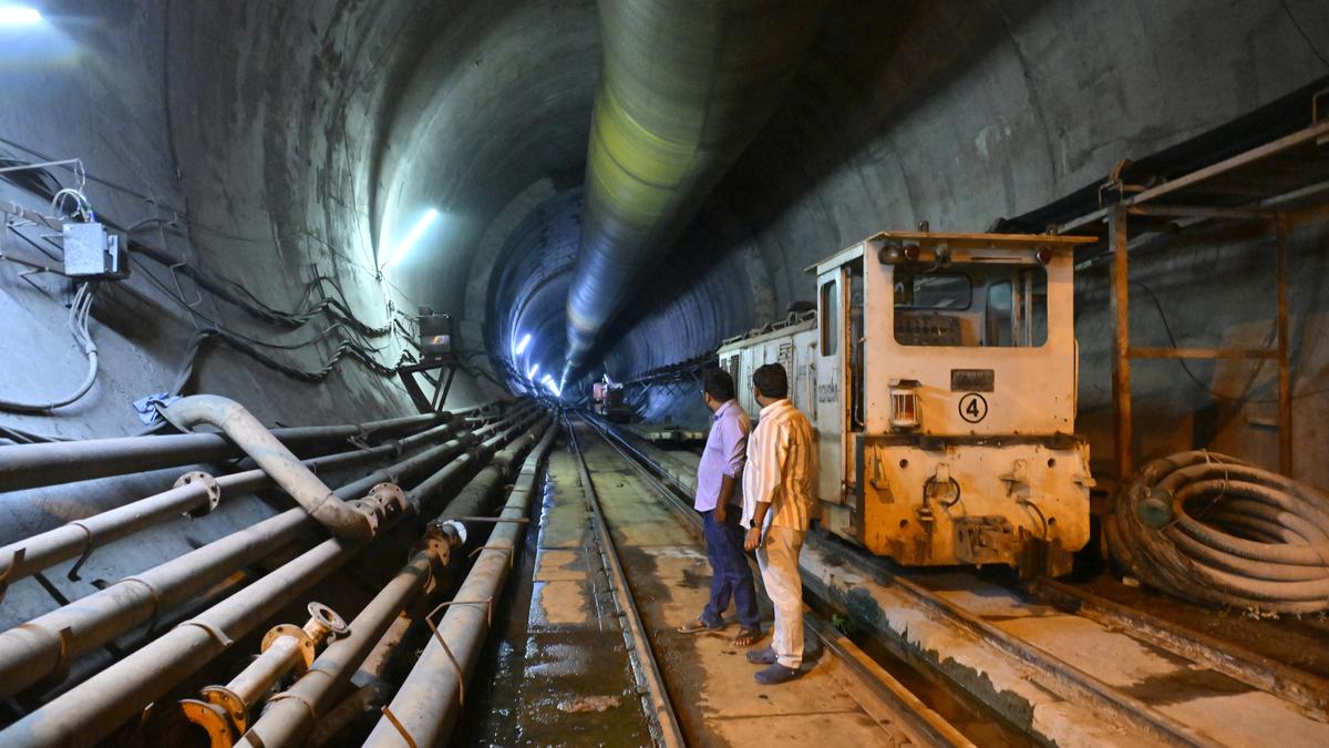 All about world’s longest irrigation tunnel in Telangana, a part of which collapsed trapping eight