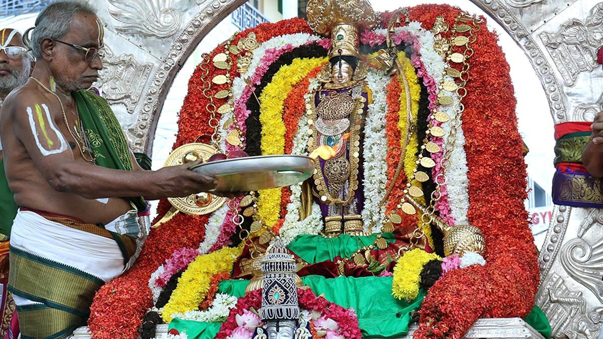 Kodandarama rides Surya Prabha and Chandra Prabha Vahanams