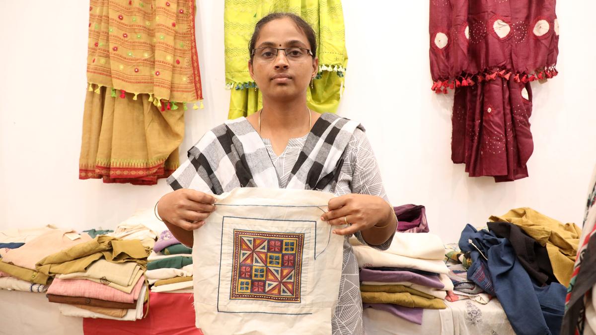 Keeping the intriguing Tamil Lambadi art of embroidery alive The Hindu
