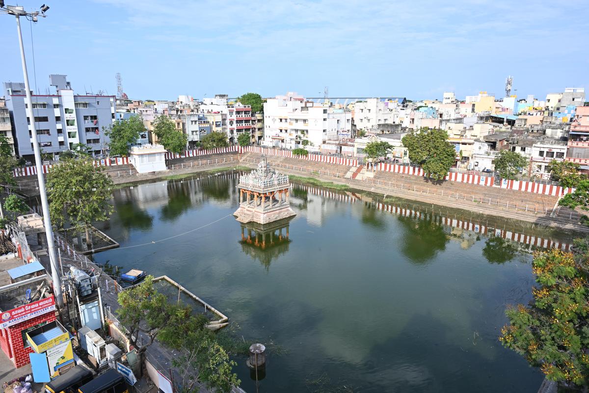 Sri Parthasarathy Temple tank