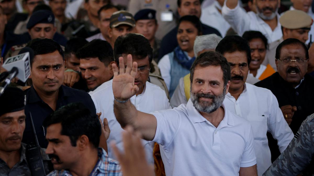 Top news of the day: Congress says Rahul Gandhi will appeal Surat court verdict against him in defamation case; Parliament logjam continues over Adani issue, and more