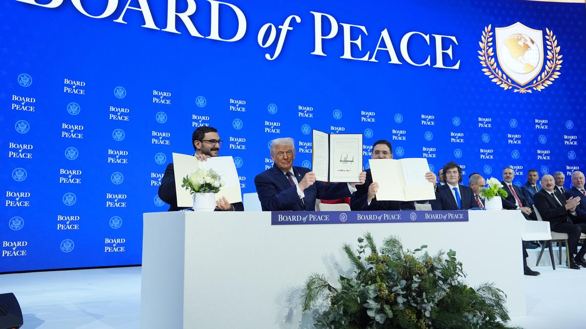 World Economic Forum LIVE: Trump signs documents formally establishing 'Board of Peace' for Gaza