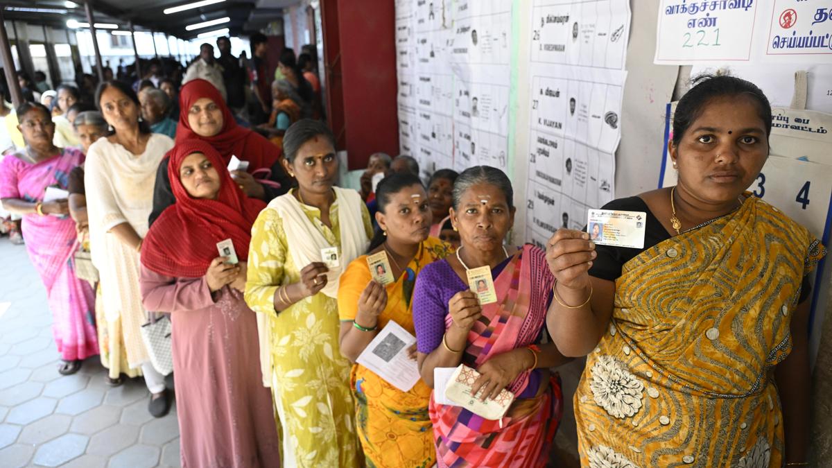Women turned out in large numbers to vote in the Assembly elections in Coimbatore district in 2026