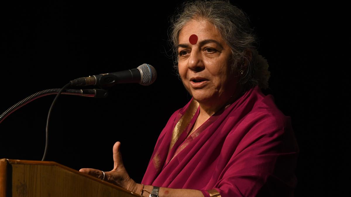 Every value we need as human beings comes from seeds, says Vandana Shiva