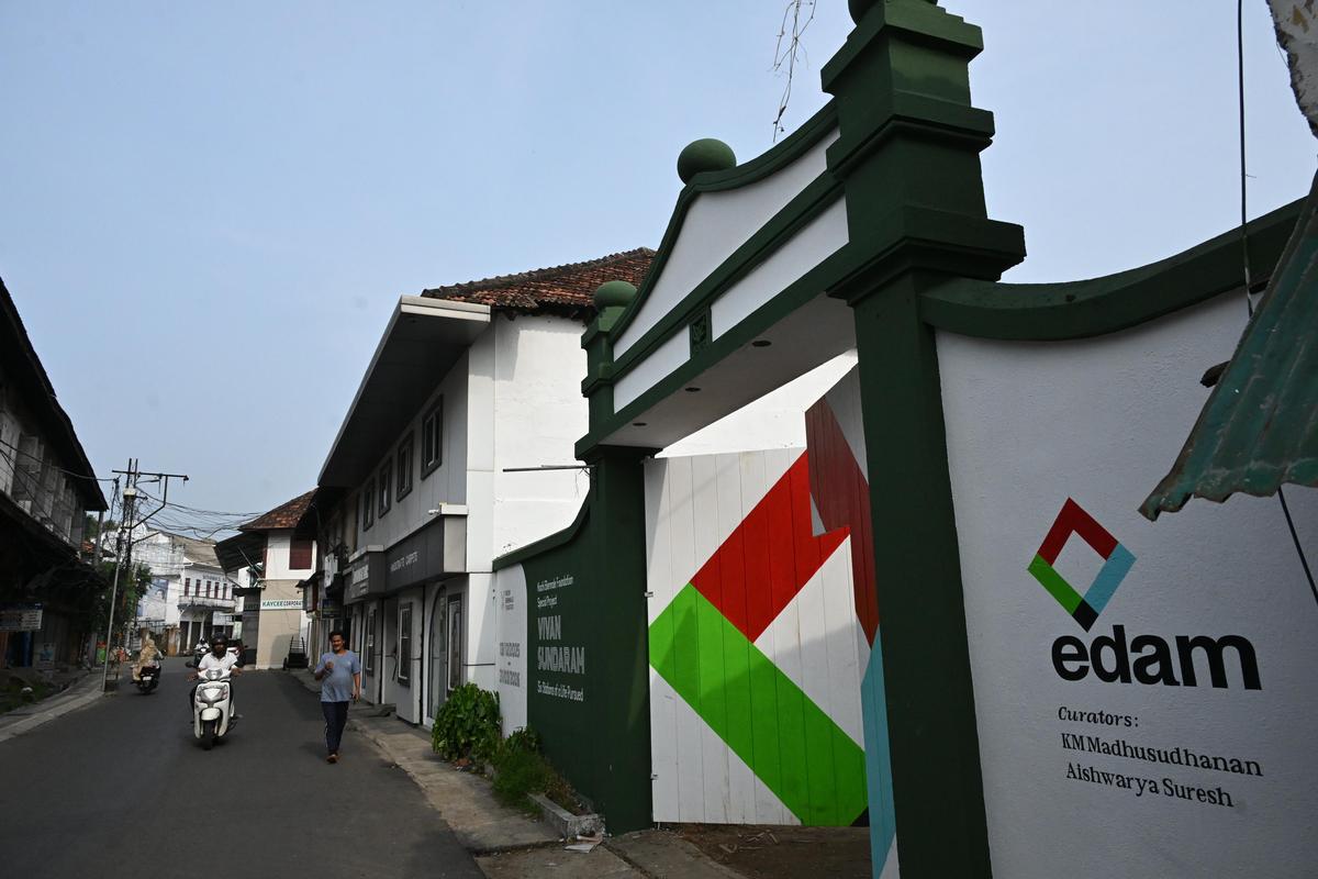 Edam, a platform to showcase the works of young artists from Kerala, which runs parallel to the Biennale.