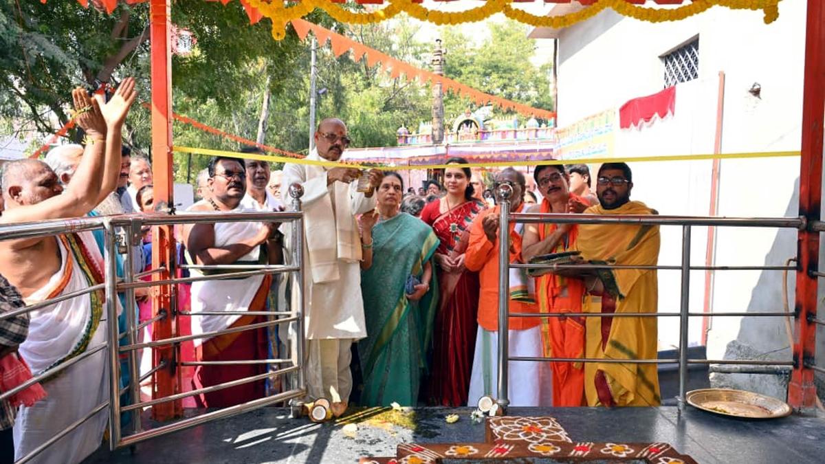 Brahmotsavams begin at Hari Hara Kshetram in Kurnool
