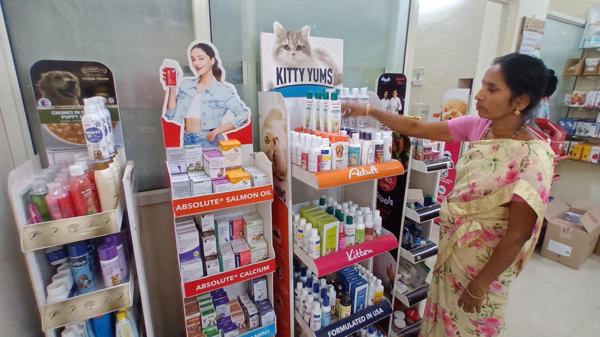 Medicines and food for pets at 25 per cent lower than MRP at Vepery college