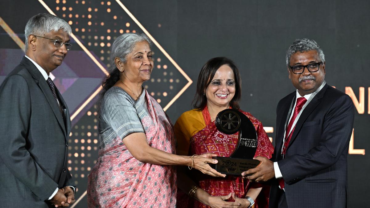 ICF, maker of Vande Bharat trains, wins The Hindu businessline’s Changemaker of the Year award; Ashok Jhunjunwala is crowned Iconic Changemaker