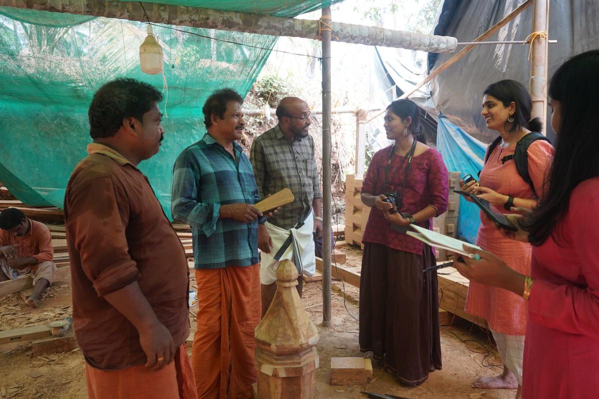 All conservation activities were carried out in consultation with local experts, residents and traditional craftsmen.