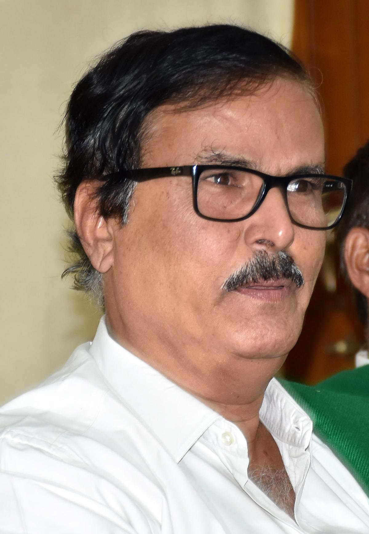 Kurubur Shanthakumar, president, State Sugarcane Cultivators Association.