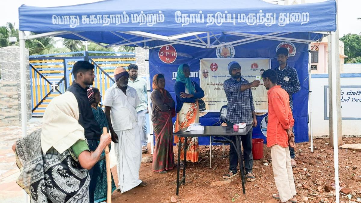 Fever detection camps underway in Erode along inter-state boundary 