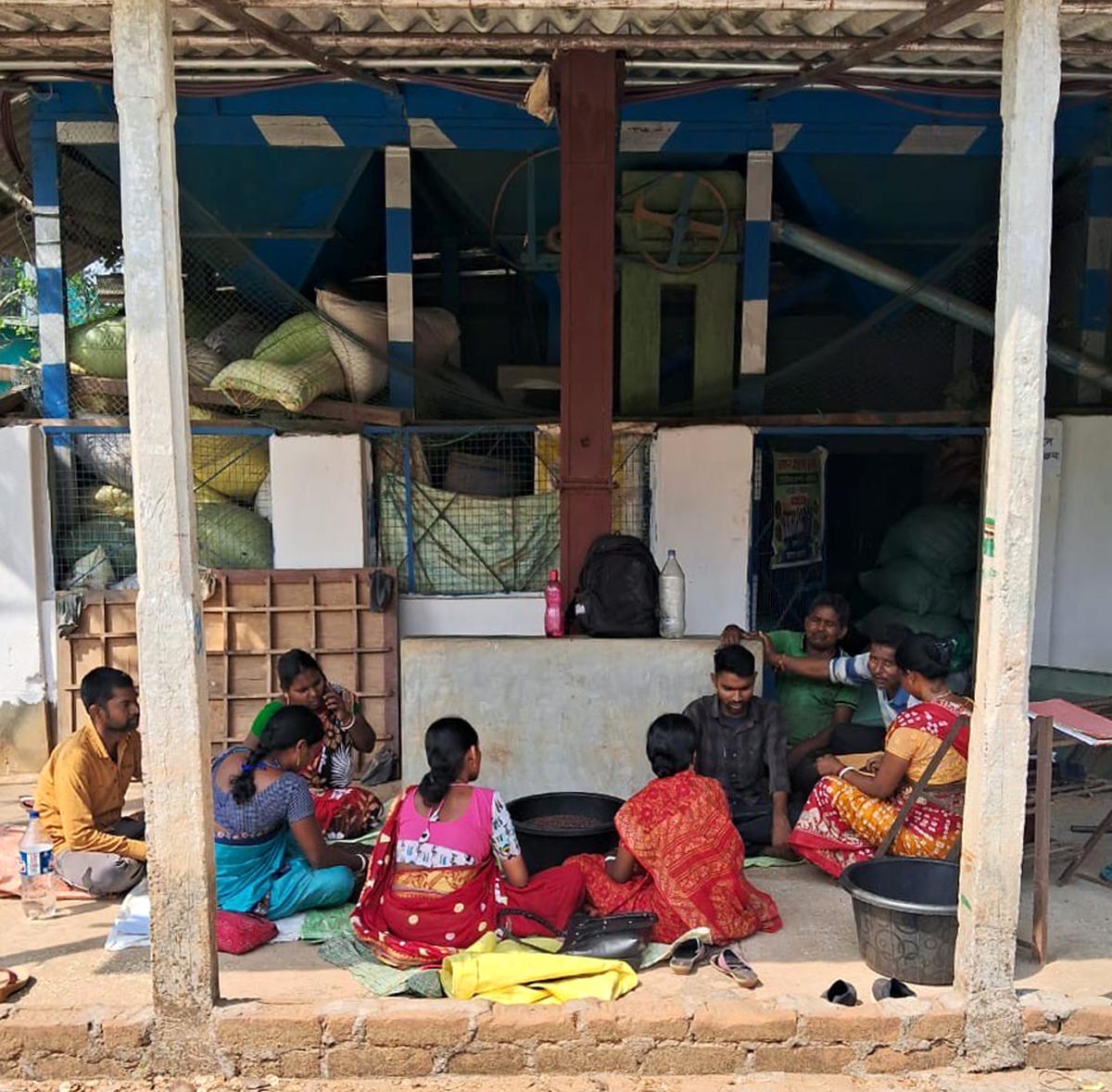 Aamon has women farmers from about 100 villages of Nayagram block located in remote south-western West Bengal.