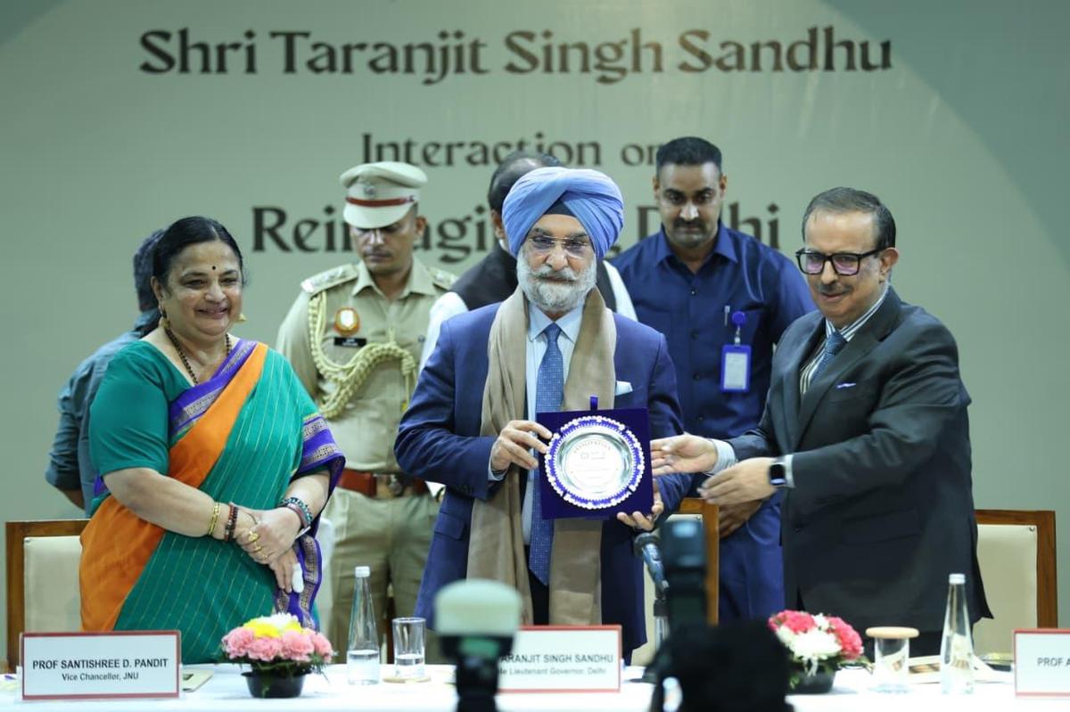 thehindu.com - Suruchi Kumari - Delhi must move beyond being political capital, become global, future-ready city: L-G Sandhu