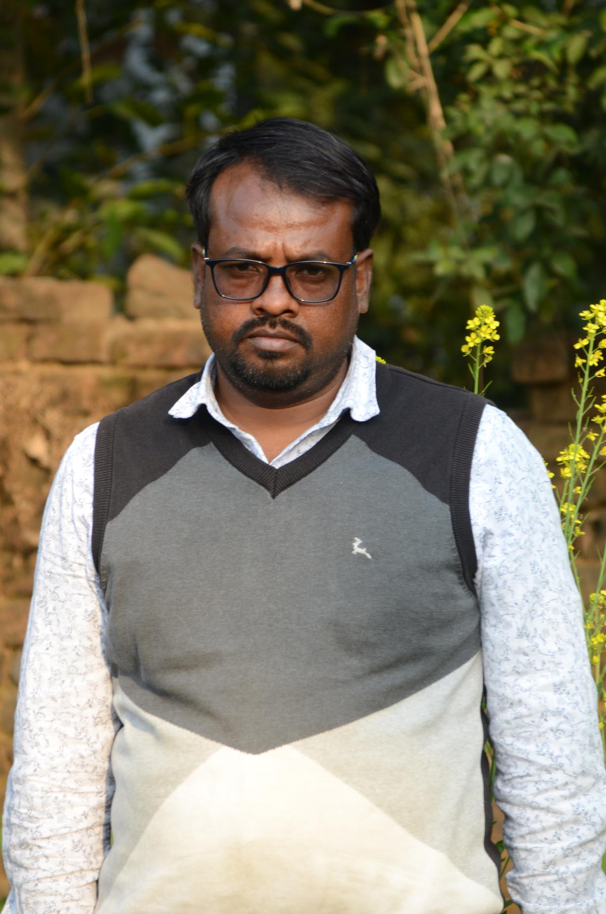 Sikandar Hembrom, 33, a local activist and social worker from the Giridih district.