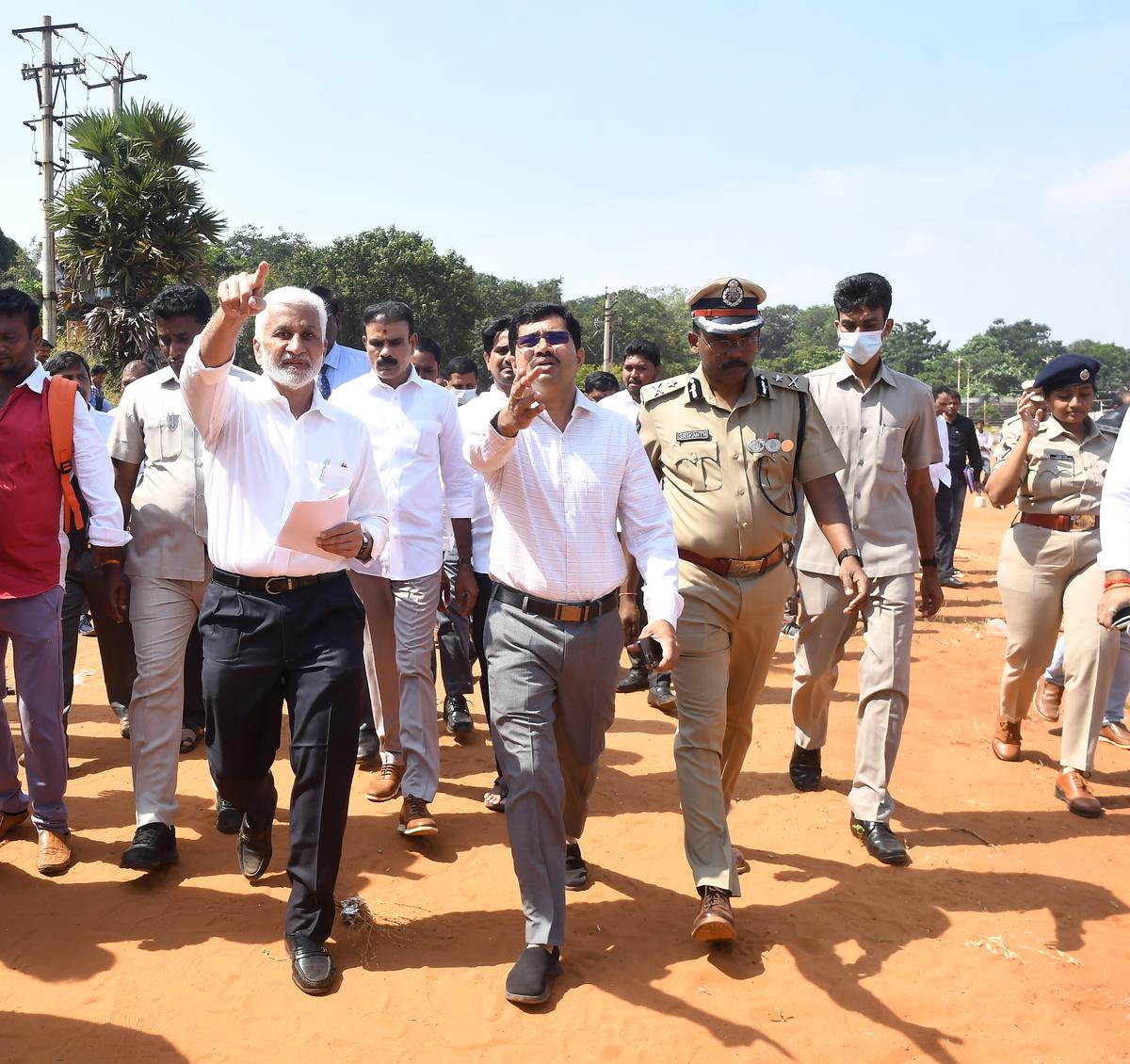 Collector, Commissioner of Police review arrangements for PM’s visit