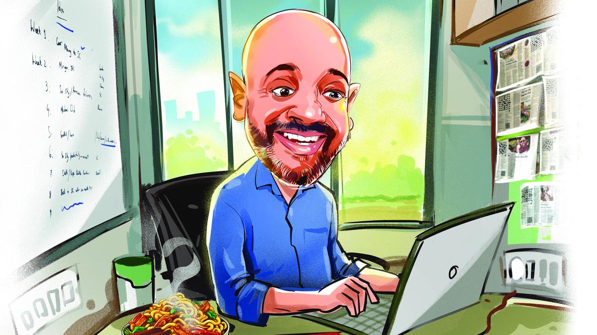 Author Prajwal Parajuly returns to campus life in Sri City