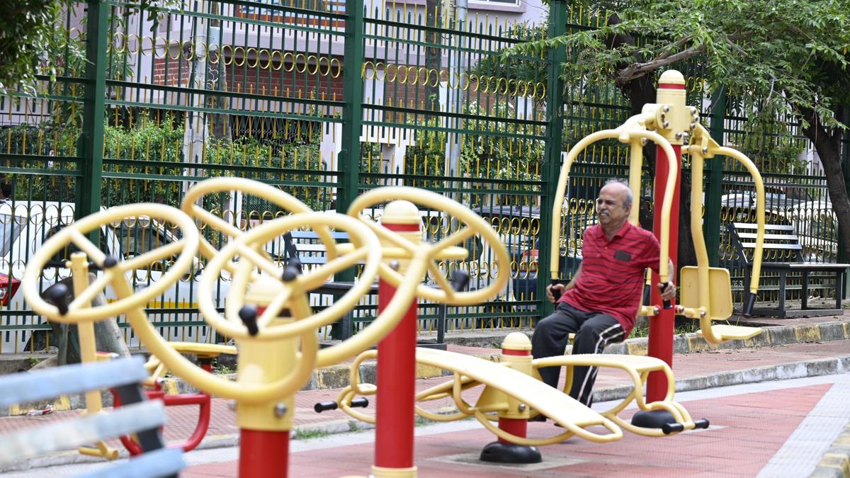 Outdoor gyms in Bengaluru parks are a hit in many areas, but cry for regular maintenance