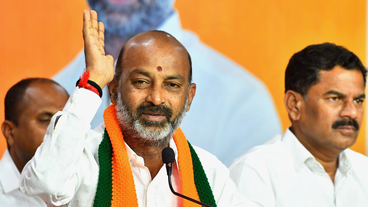 BJP asks if KCR family is above board and cannot be questioned about scams