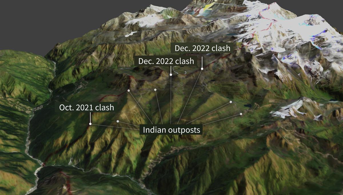 The series of clashes which have taken place in the region. 