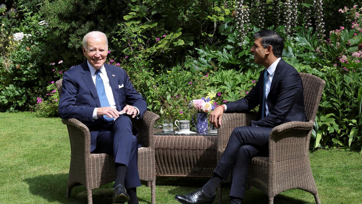 Biden engages in ‘tea diplomacy’ in U.K. ahead of NATO Summit