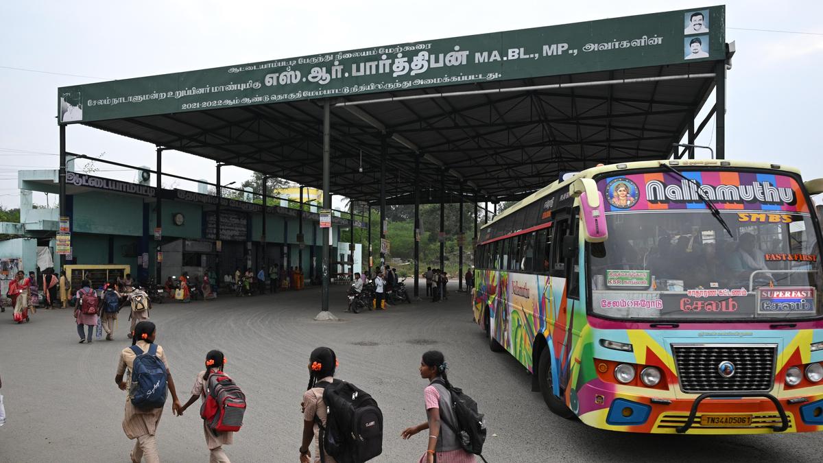 Residents seek basic amenities at Attaiyampatti bus stand in Salem