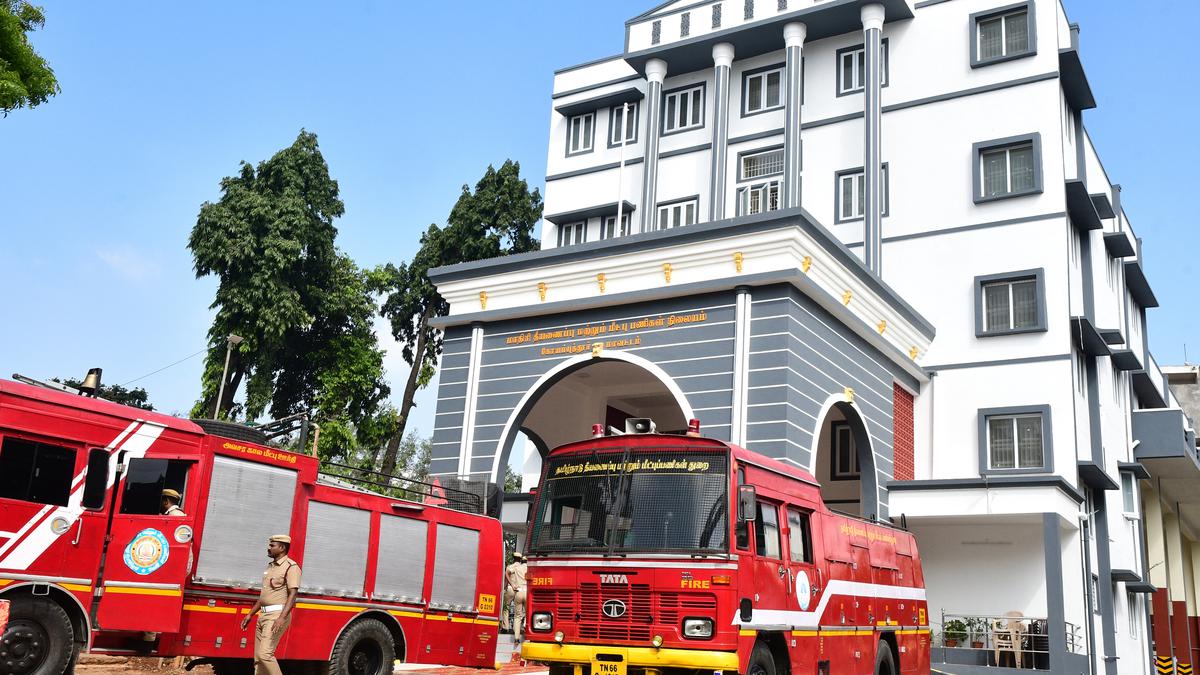 Chief Minister inaugurates Coimbatore’s model fire station