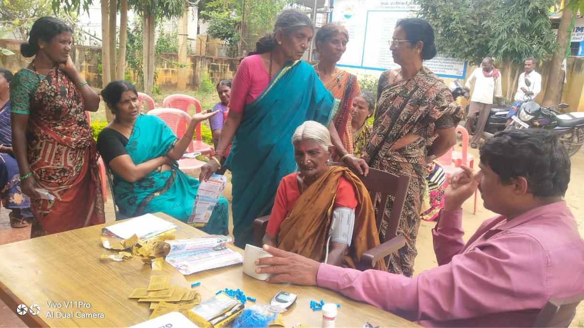 Health camp for workers