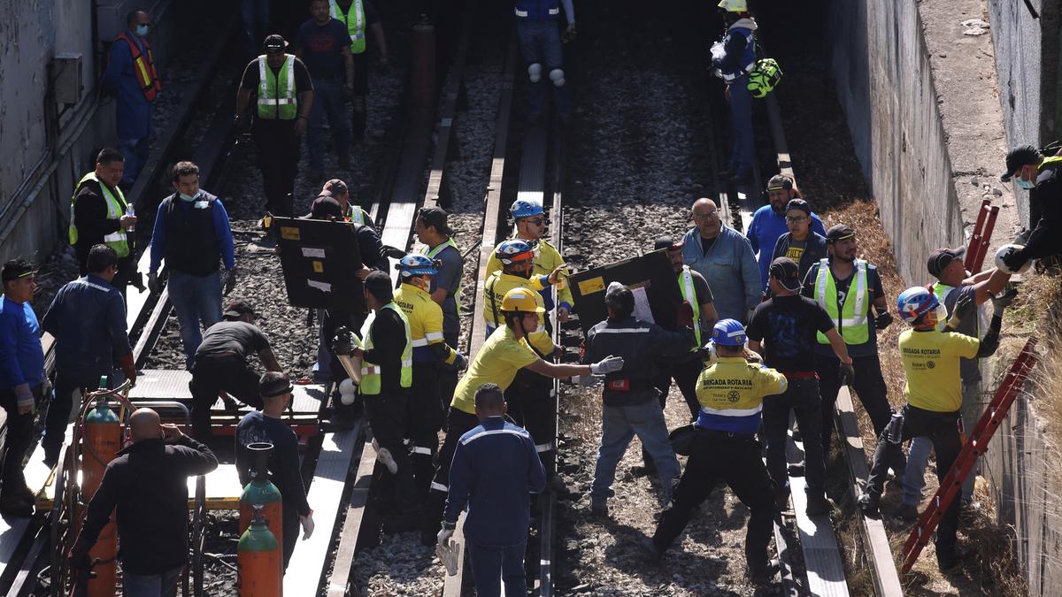 Subway train collision in Mexico City kills 1, injures 57