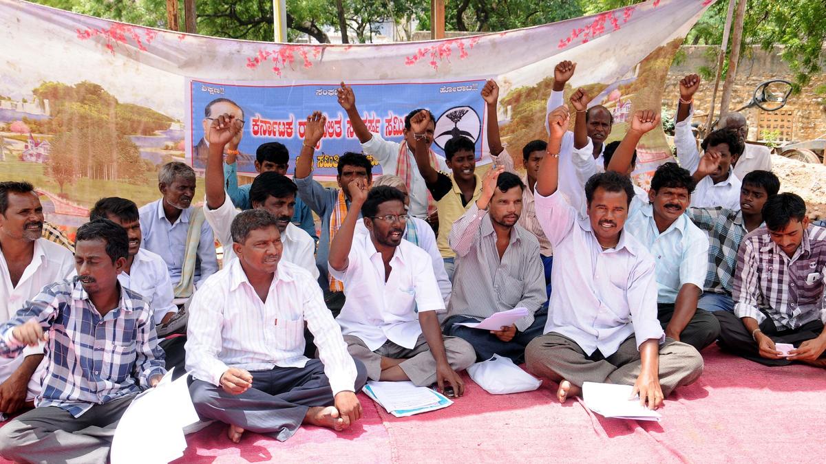 SC/ST communities in Karnataka continue to face land-related issues, finds study