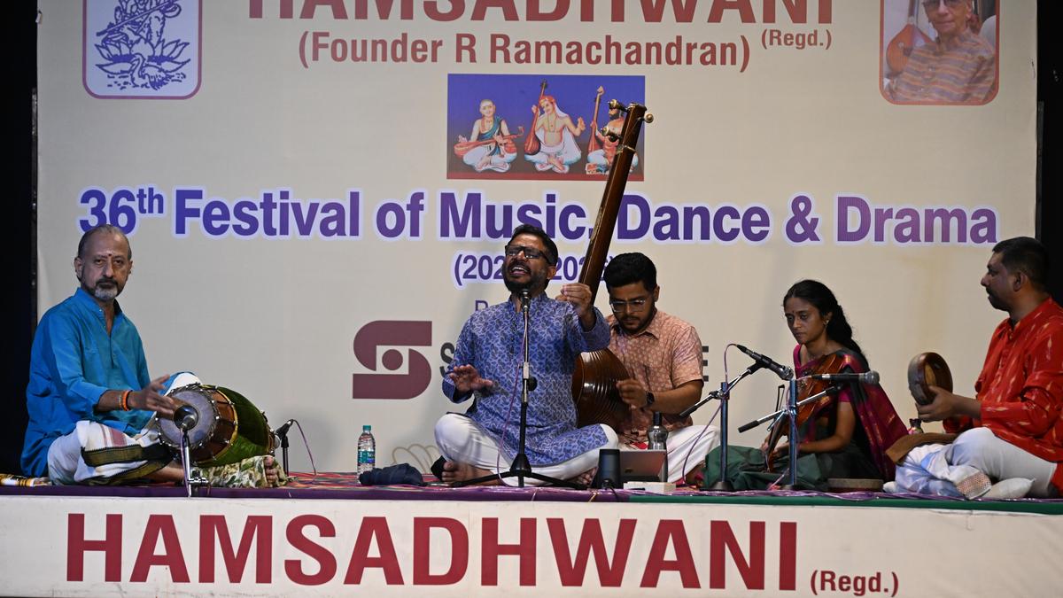K.S. Vishnudev impresses with a thoughtfully curated concert