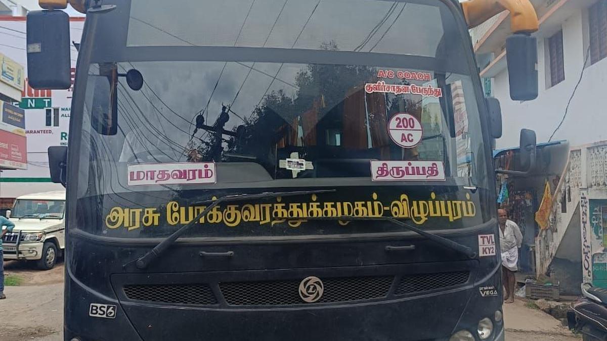 Odisha man steals TNSTC bus from Chennai, caught in Andhra Pradesh