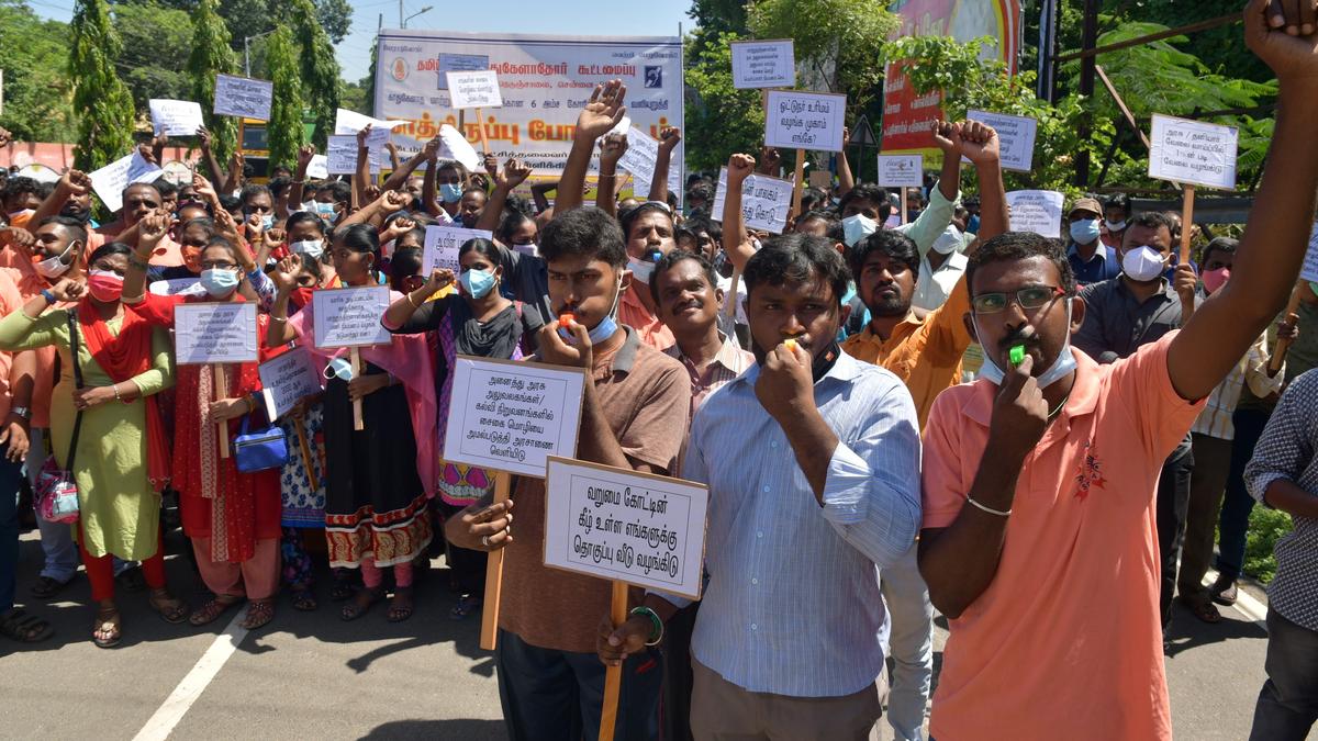 Hearing impaired persons highlight demands in districts The Hindu