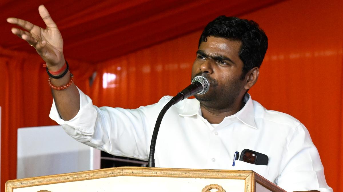 Stalin’s bid to divert attention from misgovernance in T.N. has not resonated with anyone: Annamalai