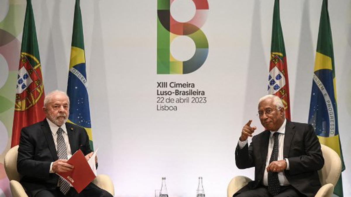 In Portugal visit, Brazil's Lula backs Russia-Ukraine talks to end war