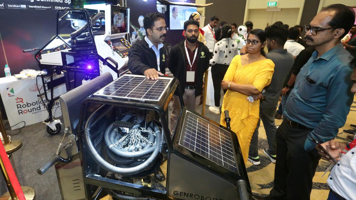 ‘Bandicoot Mini’, more compact and affordable version of drain-cleaning robot, flown to Leh