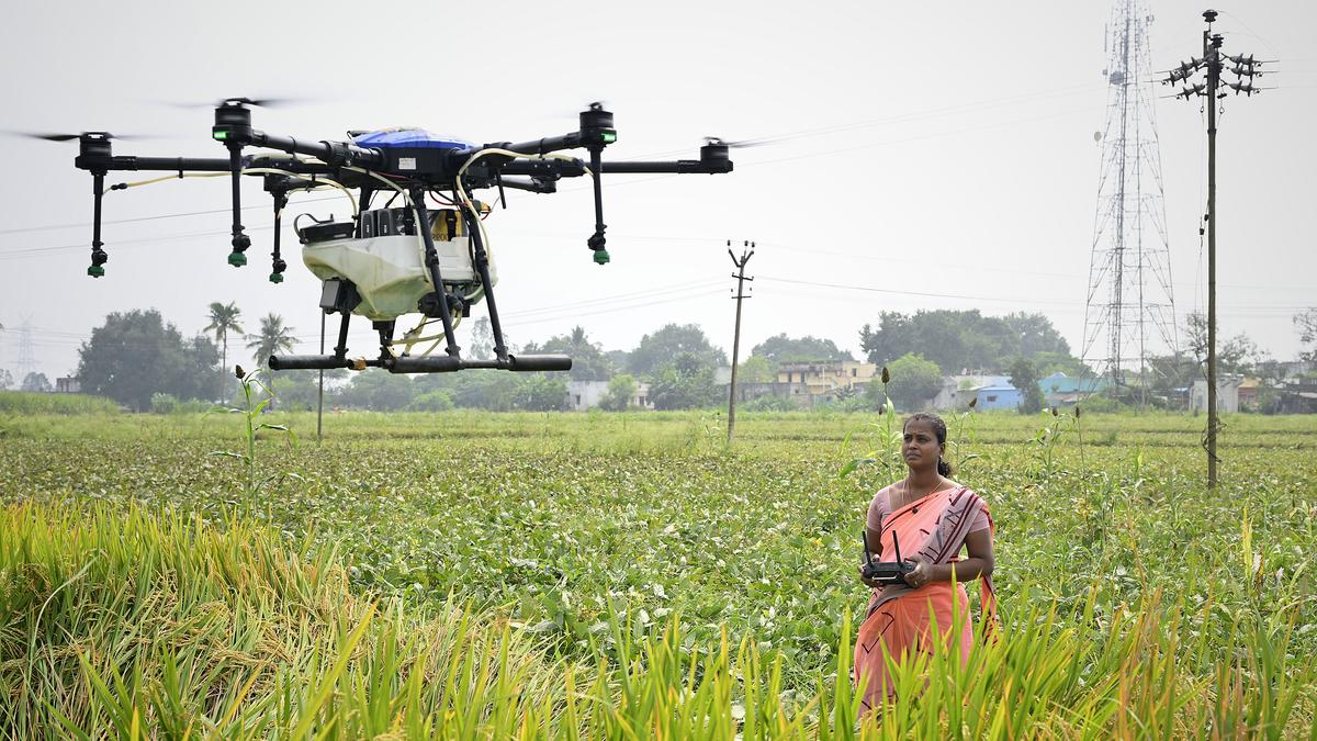 Tamil Nadu’s first batch of women drone flyers aids in agriculture