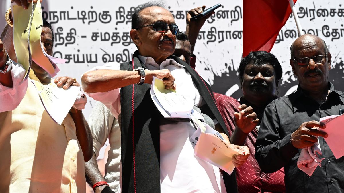 Union government deceived Tamil Nadu by not allocating funds, says Vaiko