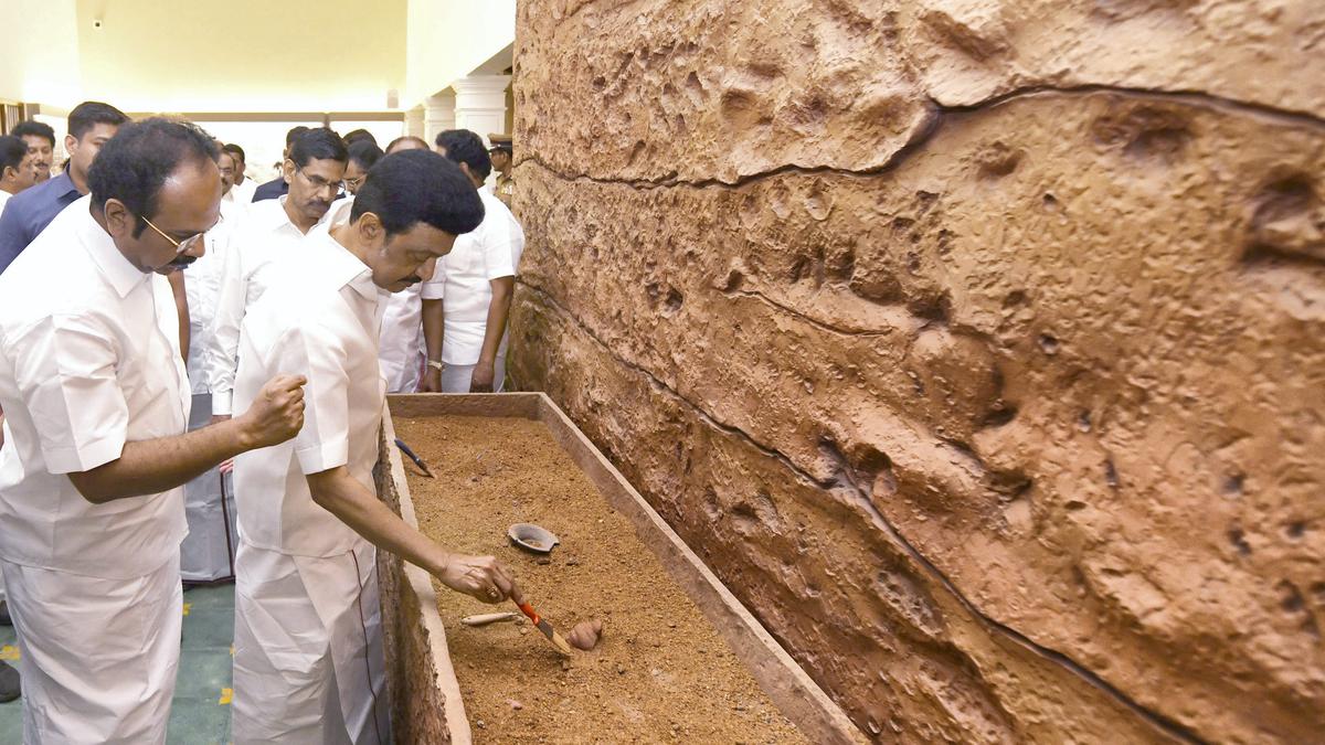 T N CM Stalin opens Keeladi museum as a fitting tribute to ancient