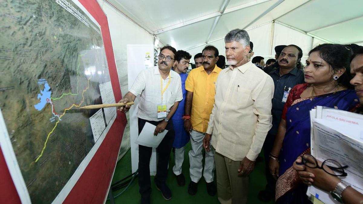 Uttarandhra Sujala Sravanthi works will be expedited, says A.P. Chief Minister Chandrababu Naidu