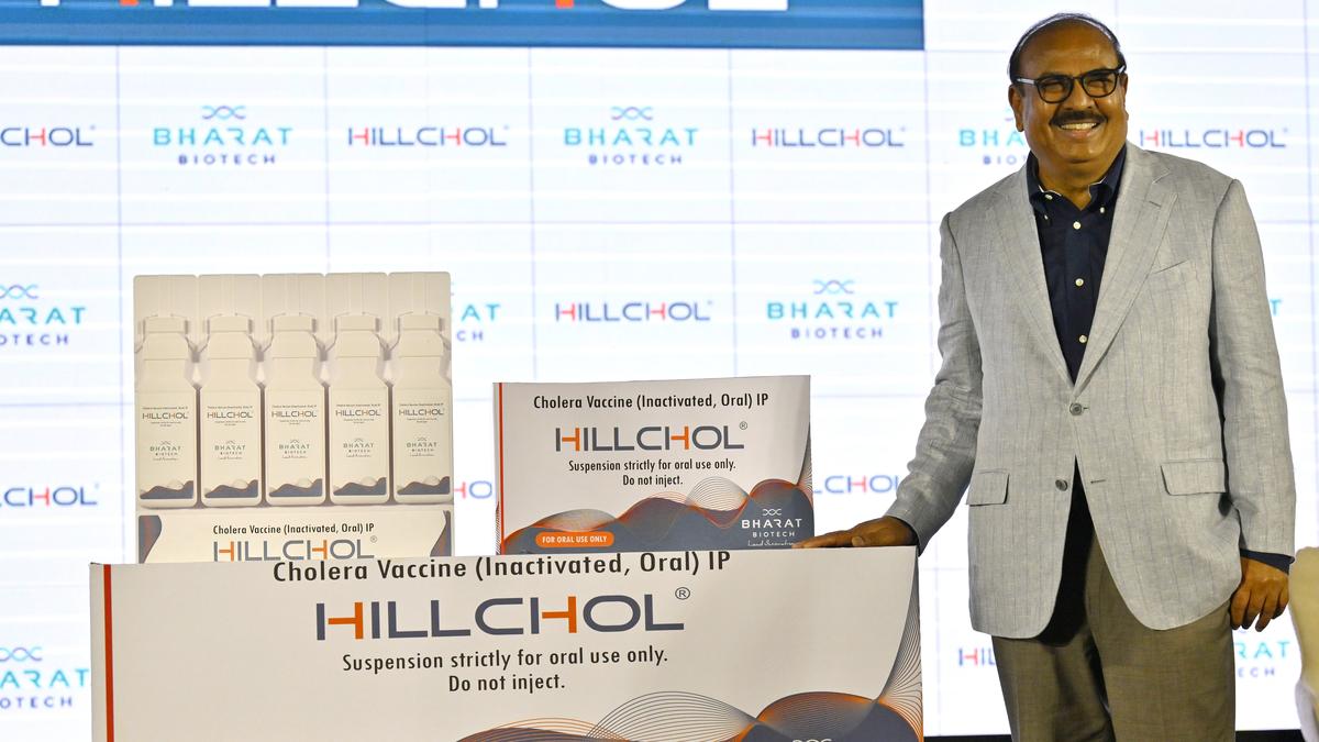 Bharat Biotech unveils oral cholera vaccine developed in partnership with Hilleman Labs