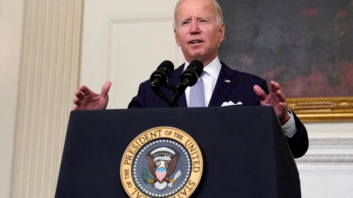 One year after Afghanistan war, U.S. President Joe Biden struggles to find footing