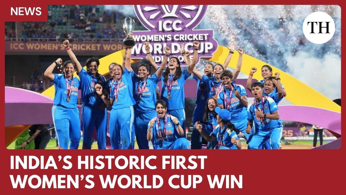 Watch: India women create history with first-ever ODI World Cup title win