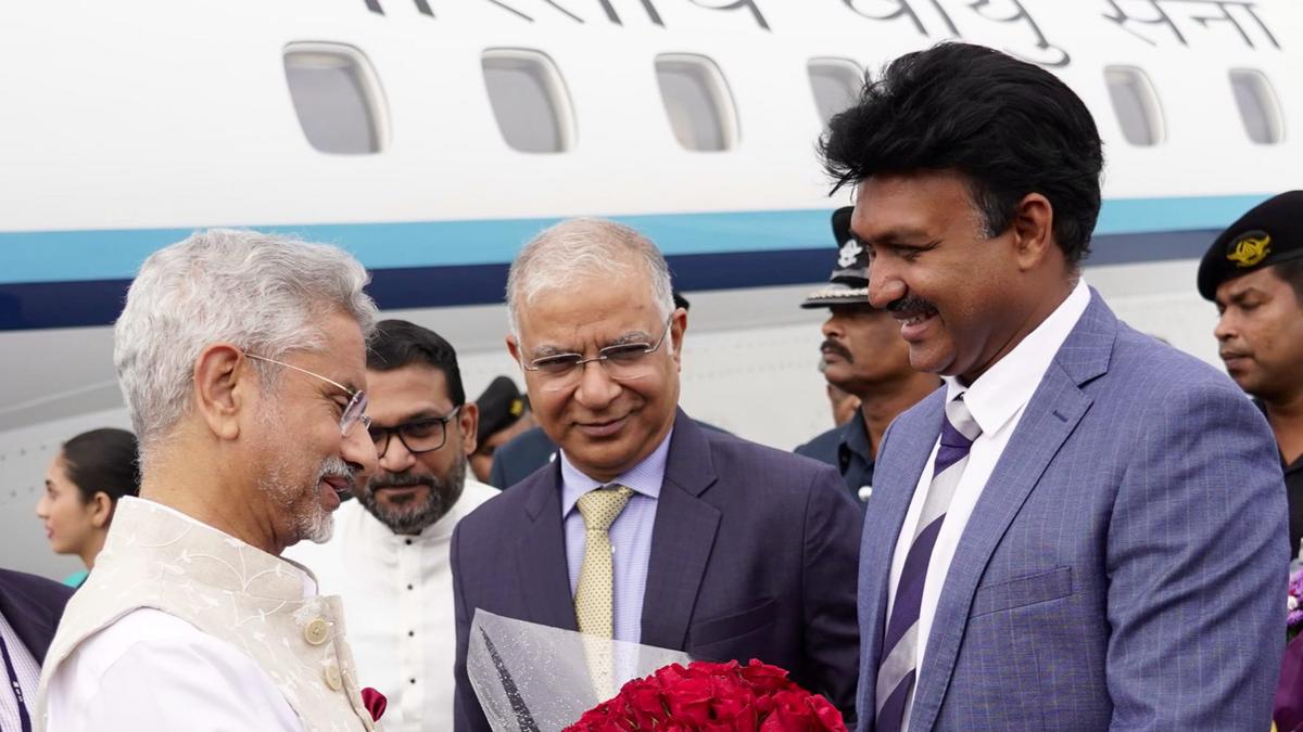 EAM Jaishankar arrives in Sri Lanka, to hold talks with country's leadership