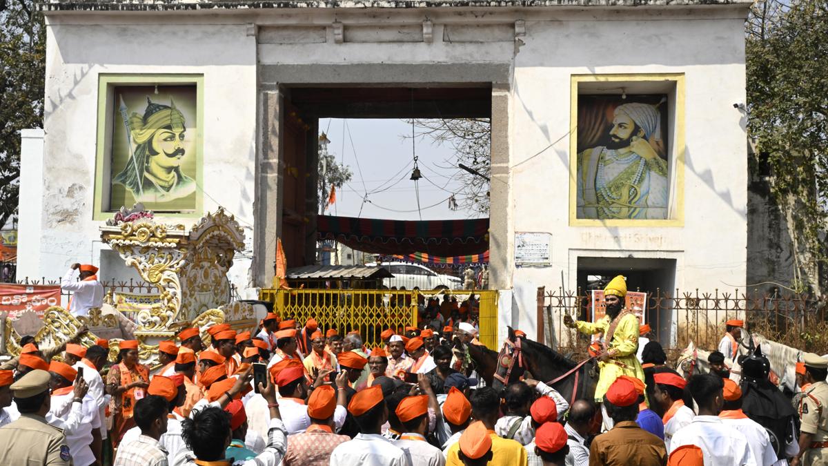 Traffic diversions across Hyderabad as thousands attend Shiv Jayanti processions