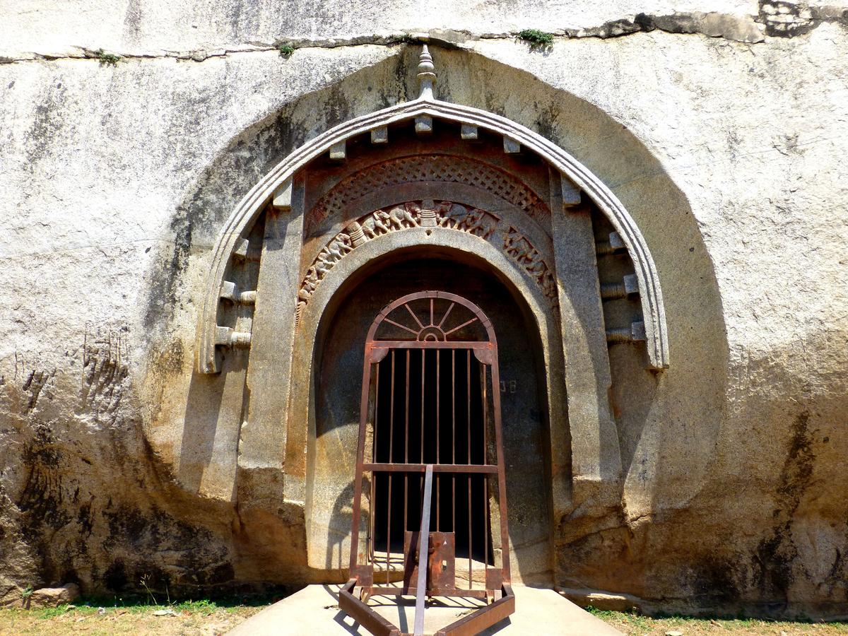 Lomas Rishi Cave at Barabar, Bihar.