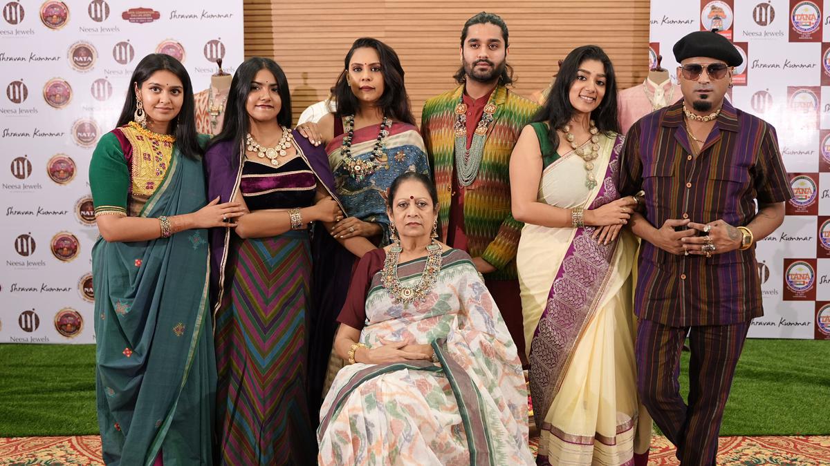 Hyderabad designer Shravan Kummar to showcase handlooms from Telangana and Andhra Pradesh at the forthcoming NATA and TANA summits